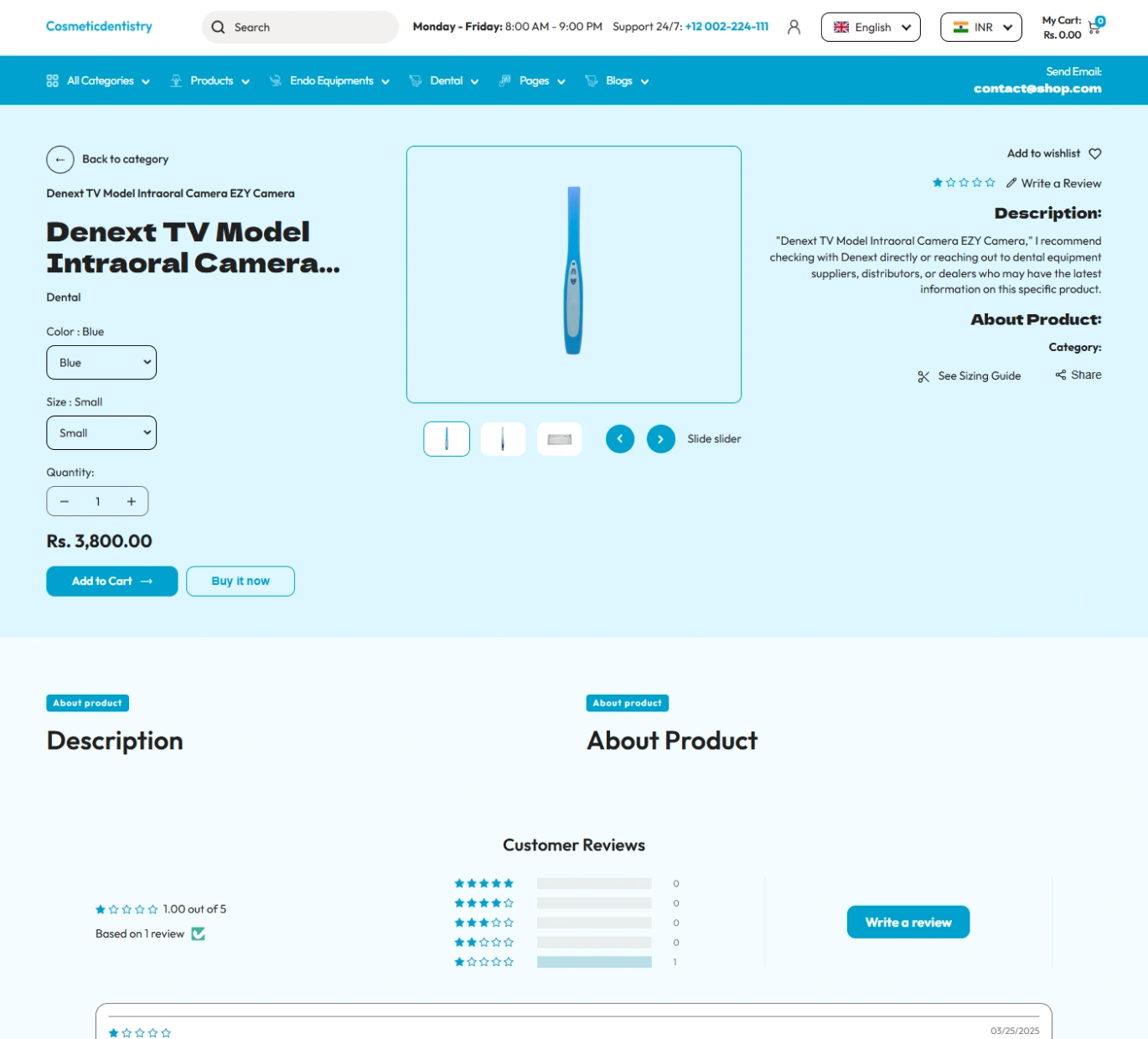 Cosmetic Dentistry Shopify Theme - WorkDo