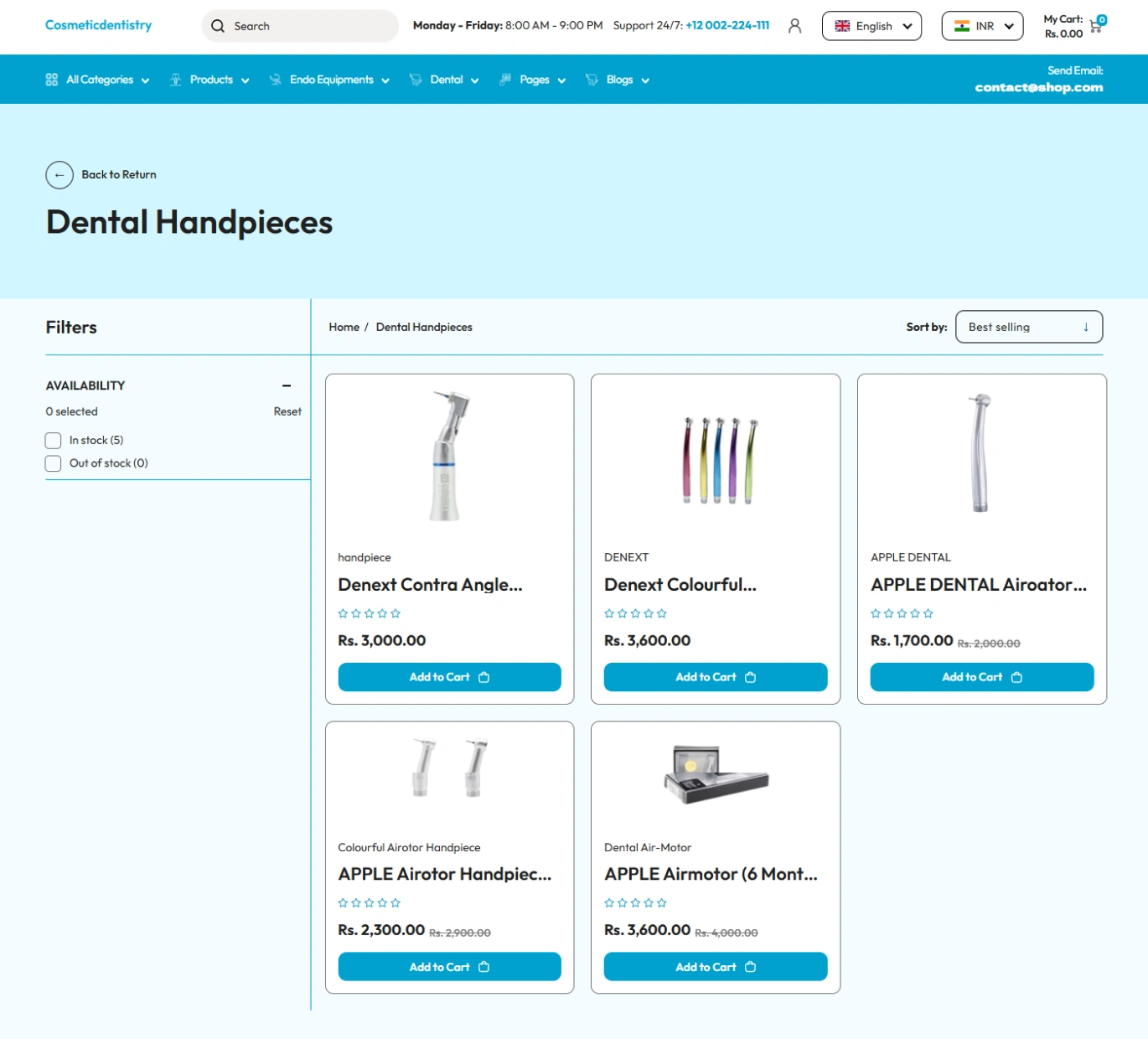 Cosmetic Dentistry Shopify Theme - WorkDo