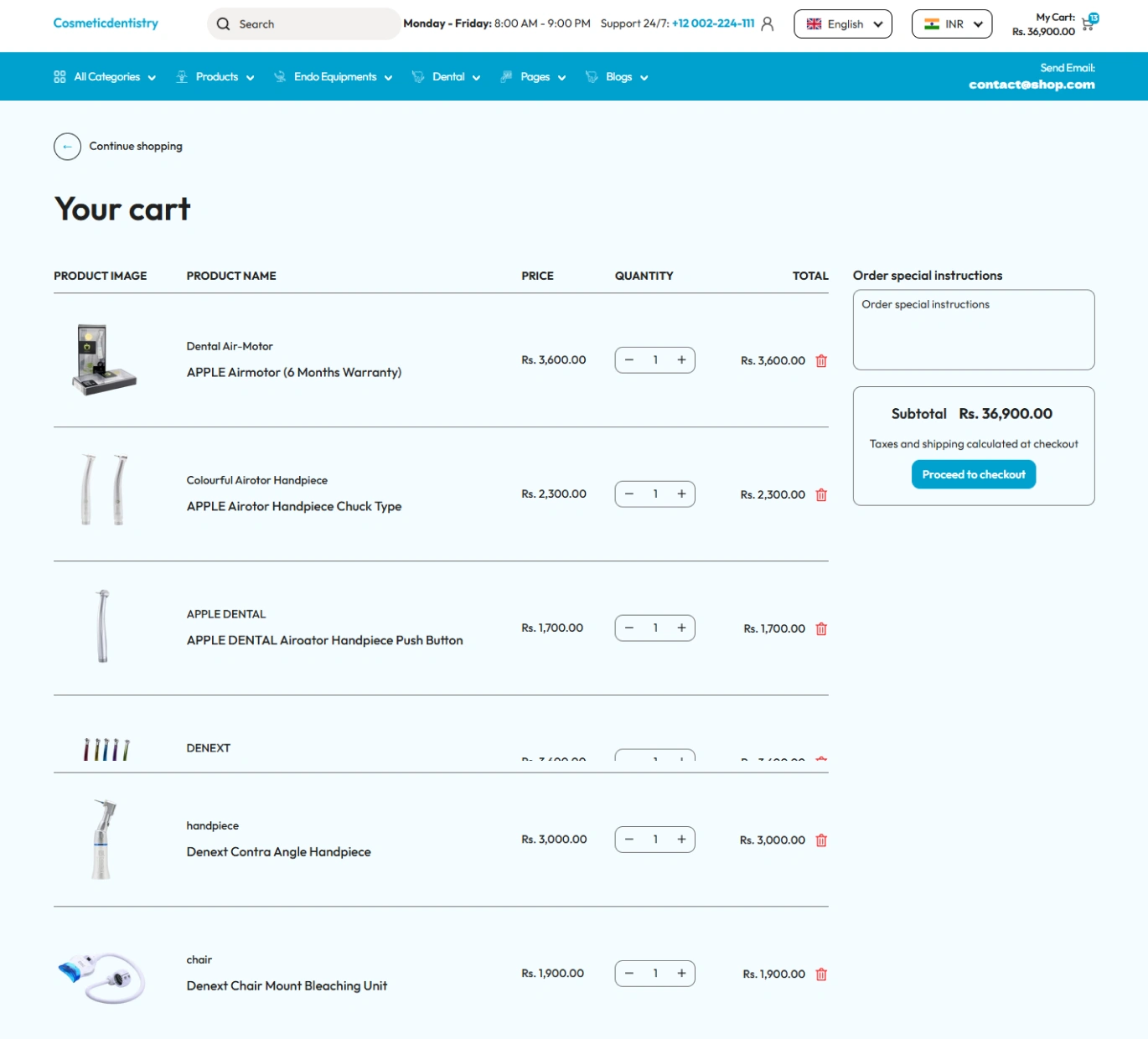 Cosmetic Dentistry Shopify Theme - WorkDo