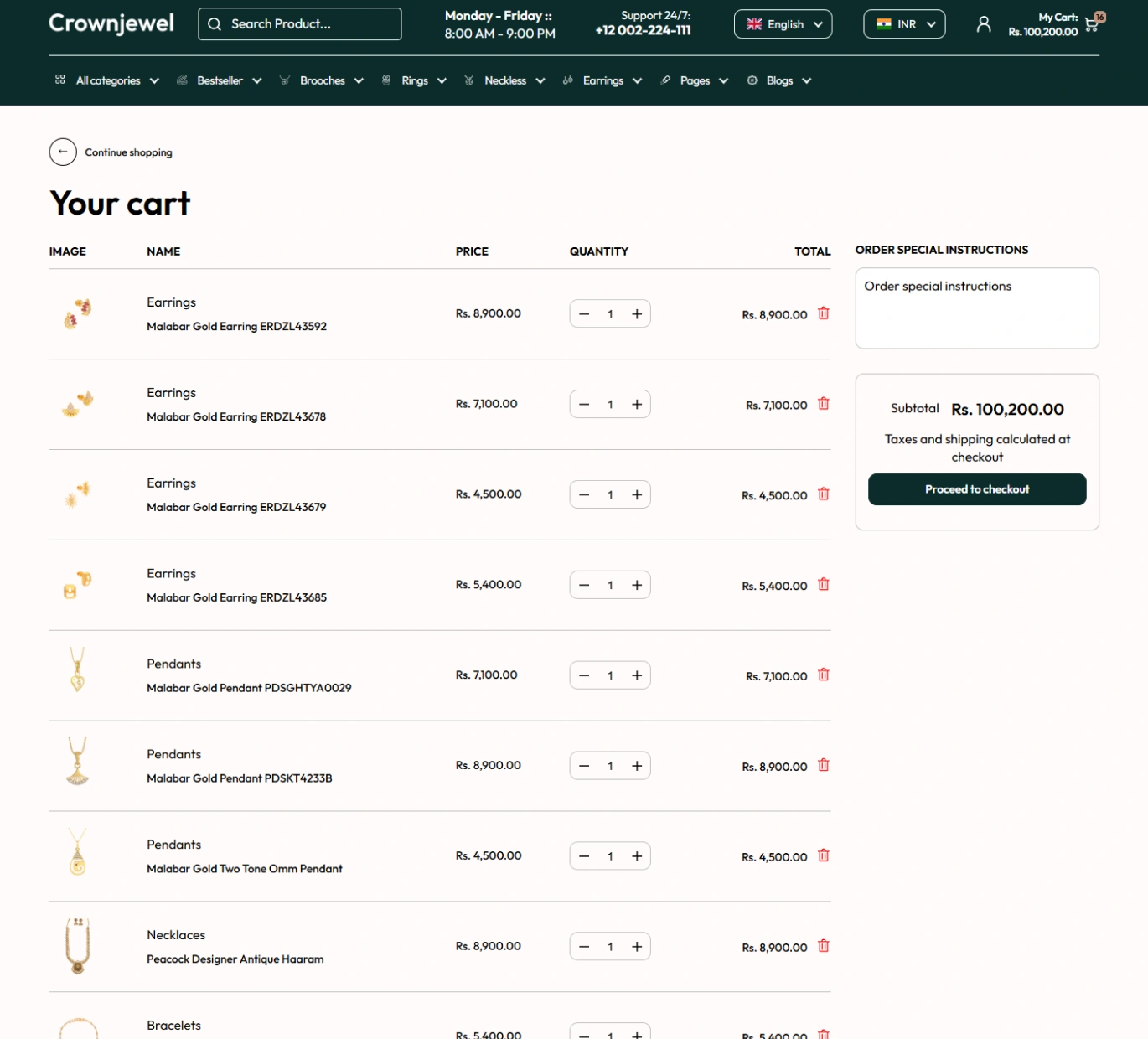 Crown Jewel Shopify Theme - WorkDo