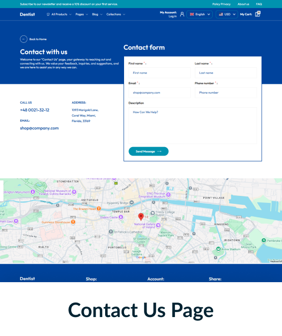 Dentist Shopify Theme