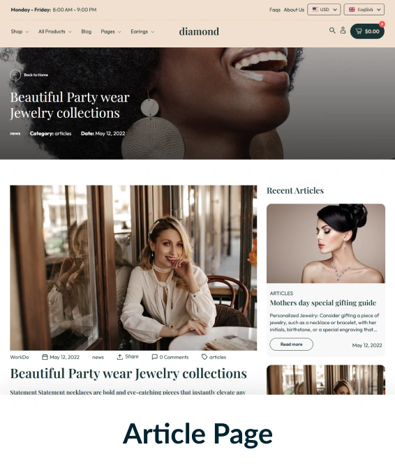 Diamond Shopify Theme