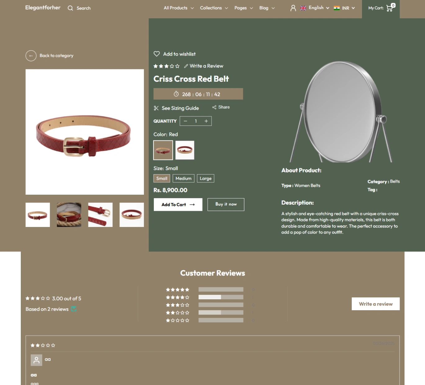 Elegant For Her Shopify Theme - WorkDo
