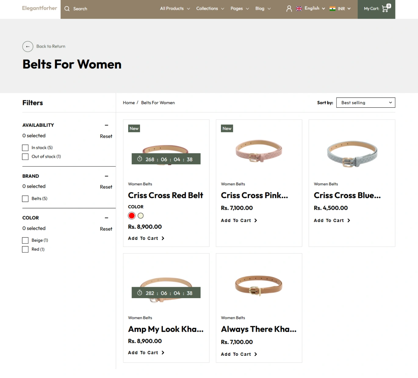 Elegant For Her Shopify Theme - WorkDo