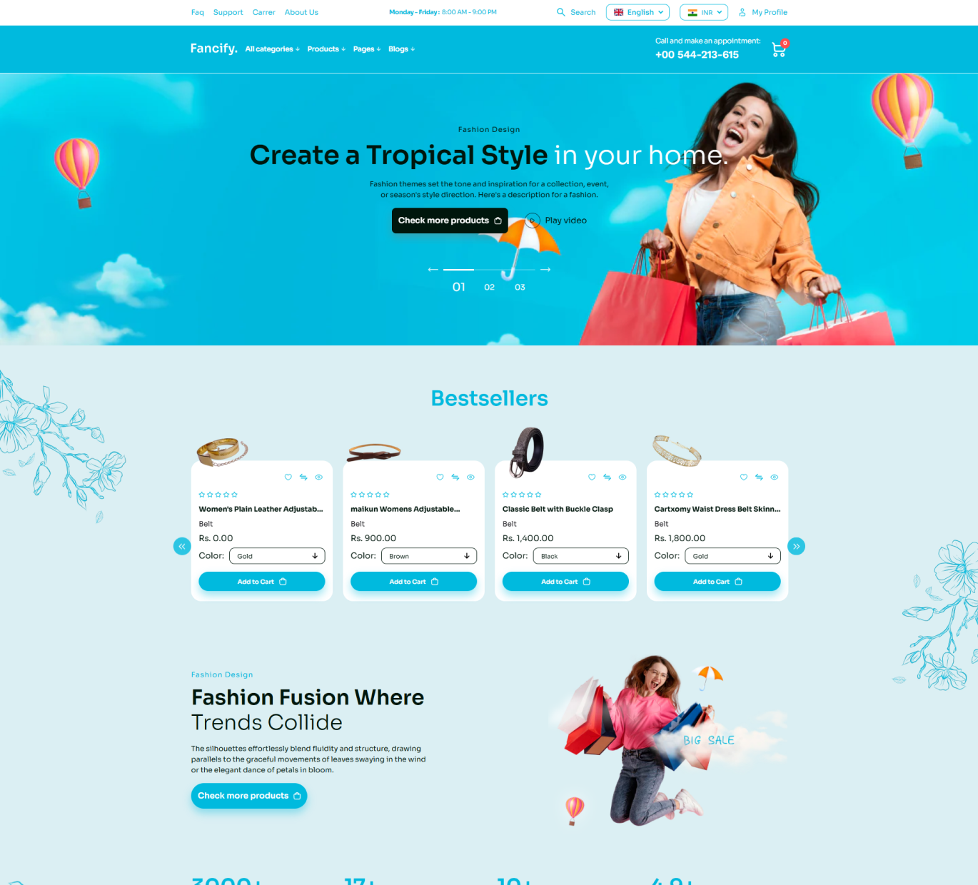 Fancify Shopify Theme - WorkDo
