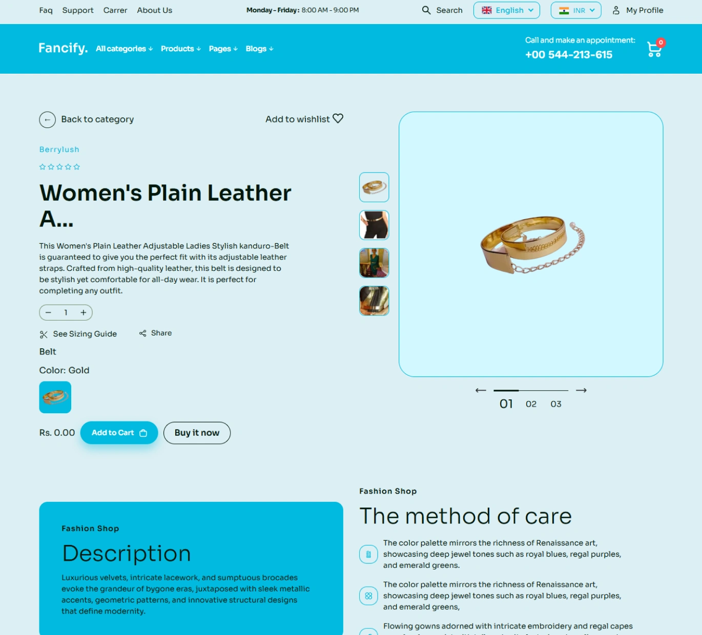 Fancify Shopify Theme - WorkDo