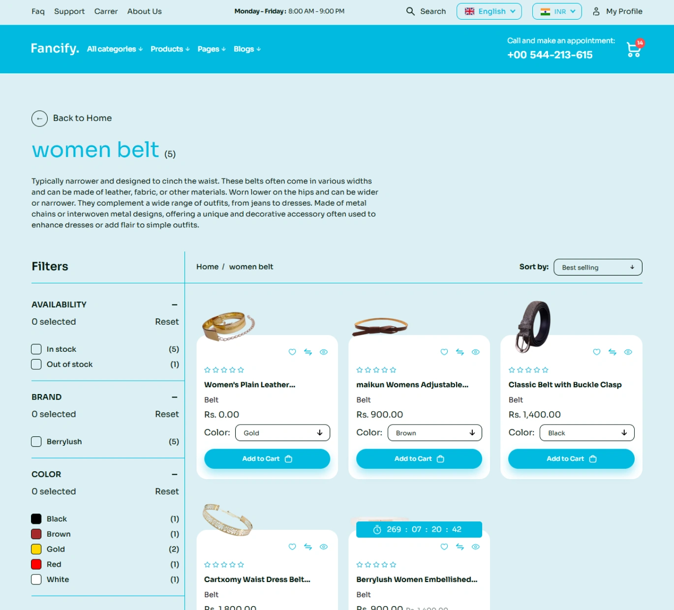Fancify Shopify Theme - WorkDo
