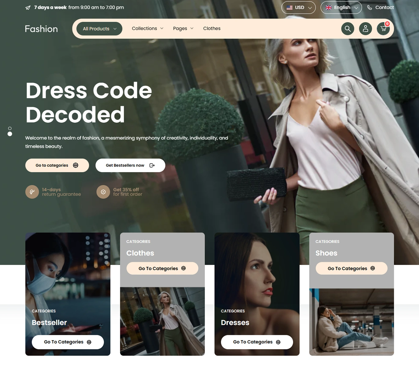 Fashion Shopify Theme - WorkDo