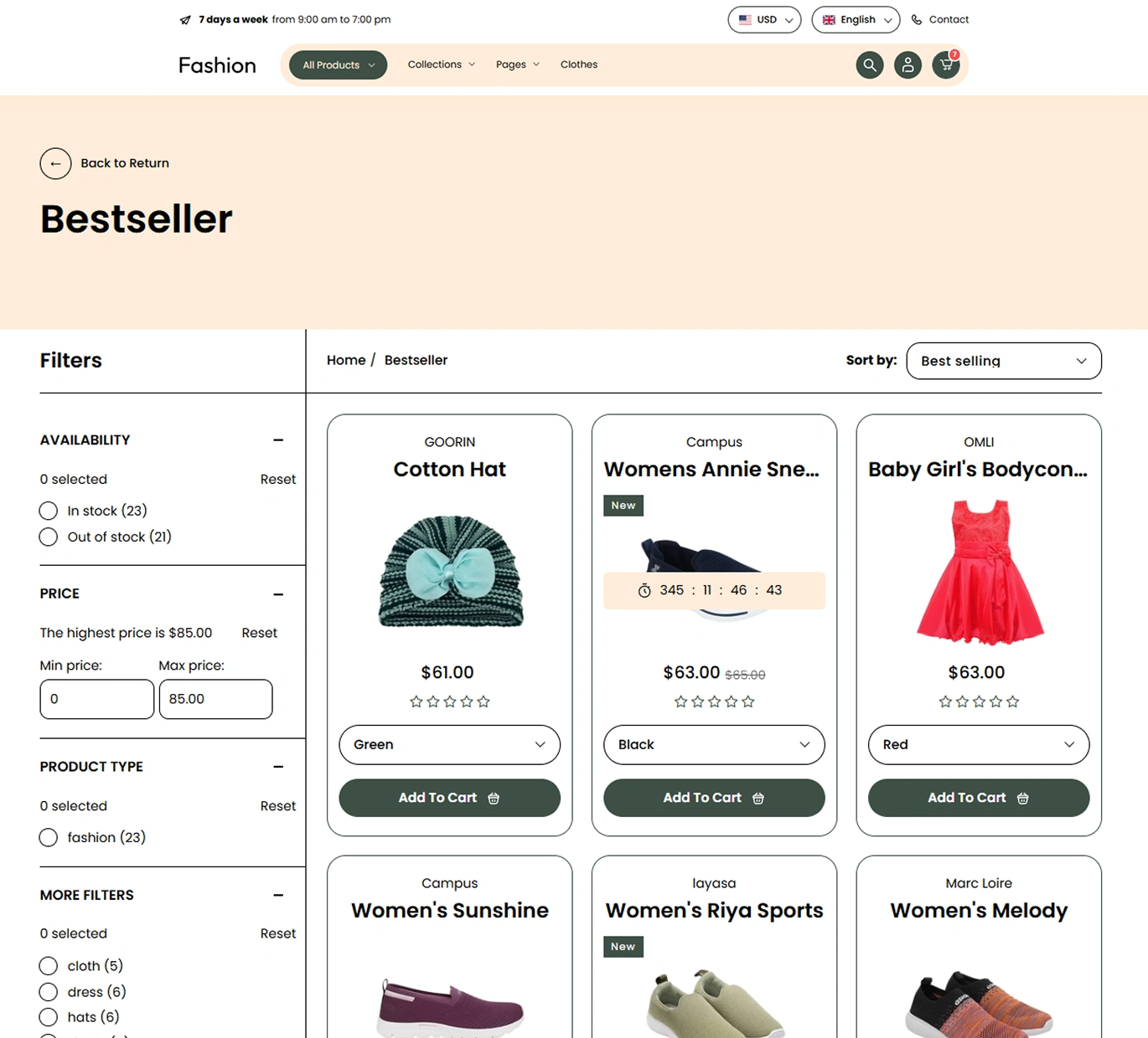 Fashion Shopify Theme - WorkDo