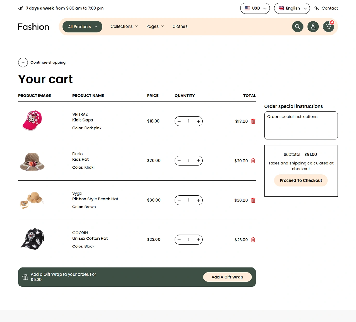 Fashion Shopify Theme - WorkDo