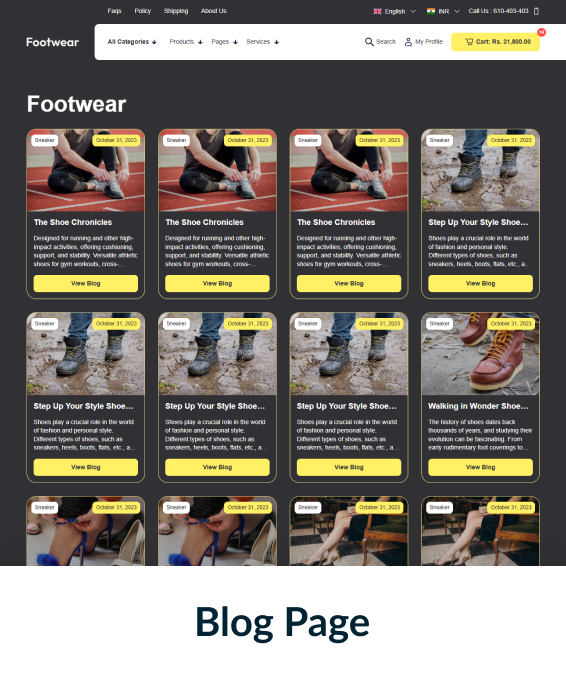 Footwear Shopify Theme