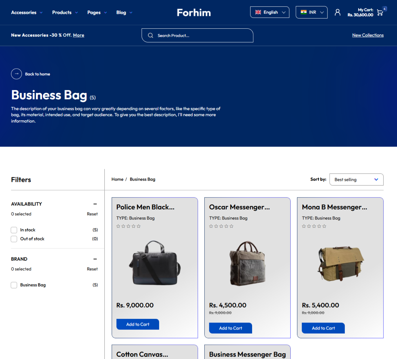 Forhim Shopify Theme - WorkDo