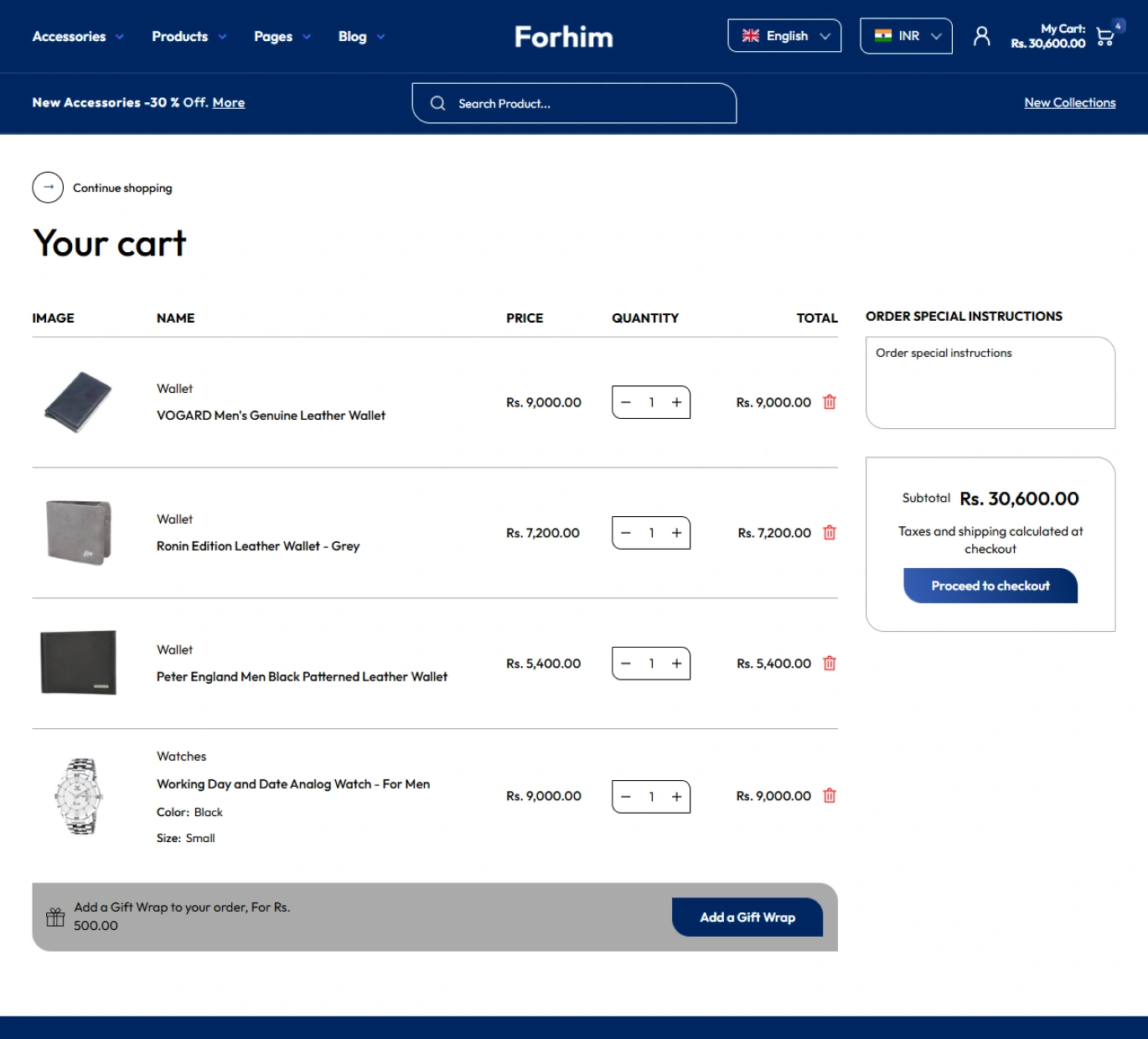 Forhim Shopify Theme - WorkDo