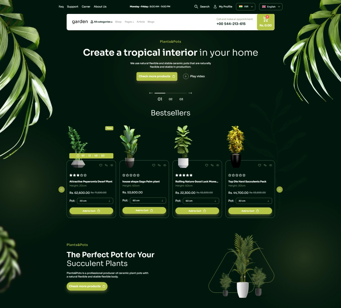 Garden Shopify Theme - WorkDo