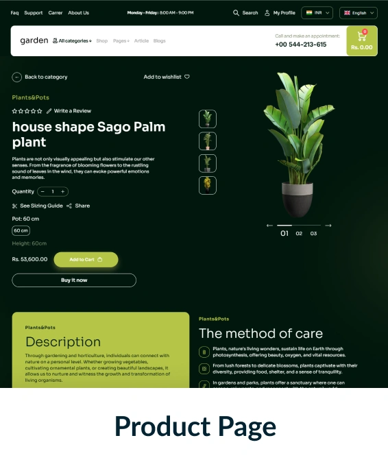 Garden Shopify Theme
