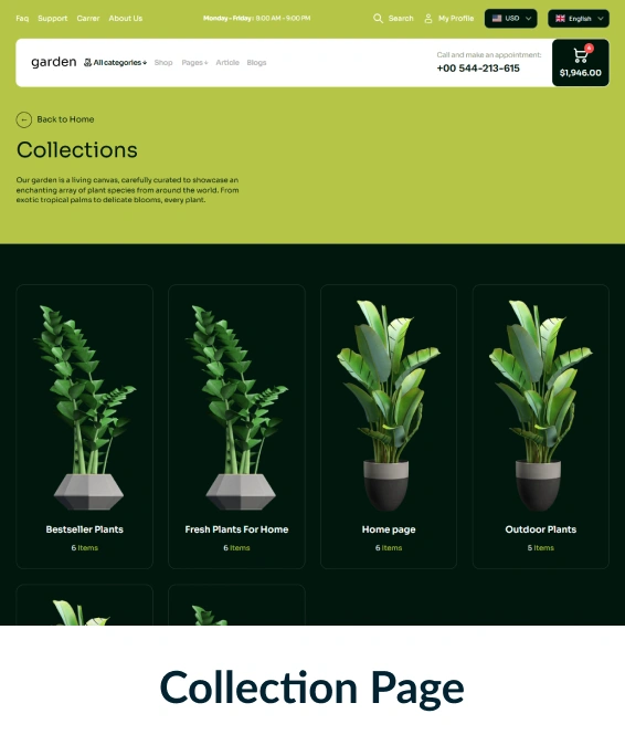 Garden Shopify Theme