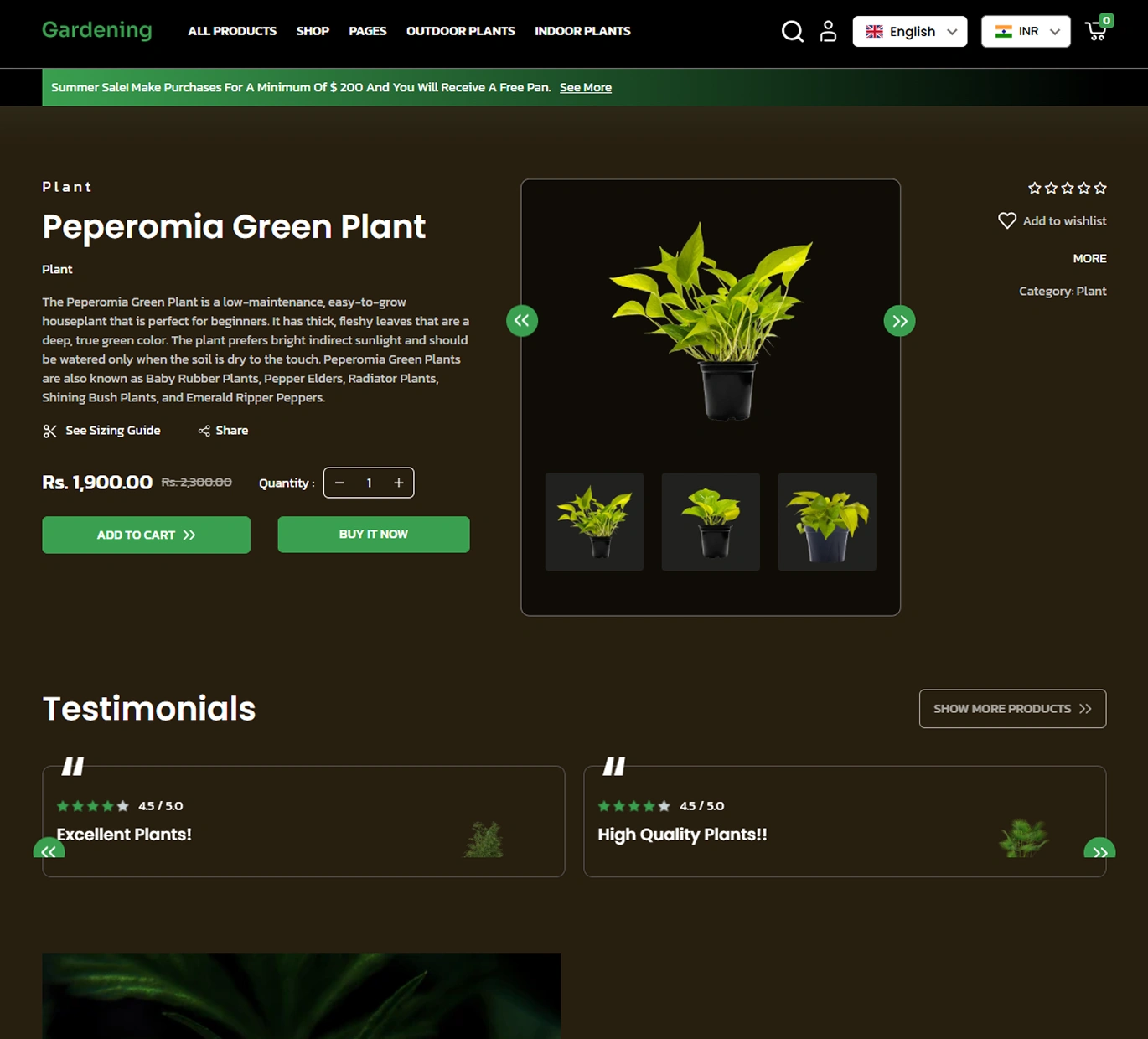 Gardening Shopify Theme - WorkDo