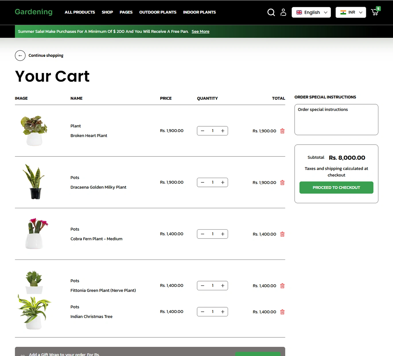 Gardening Shopify Theme - WorkDo