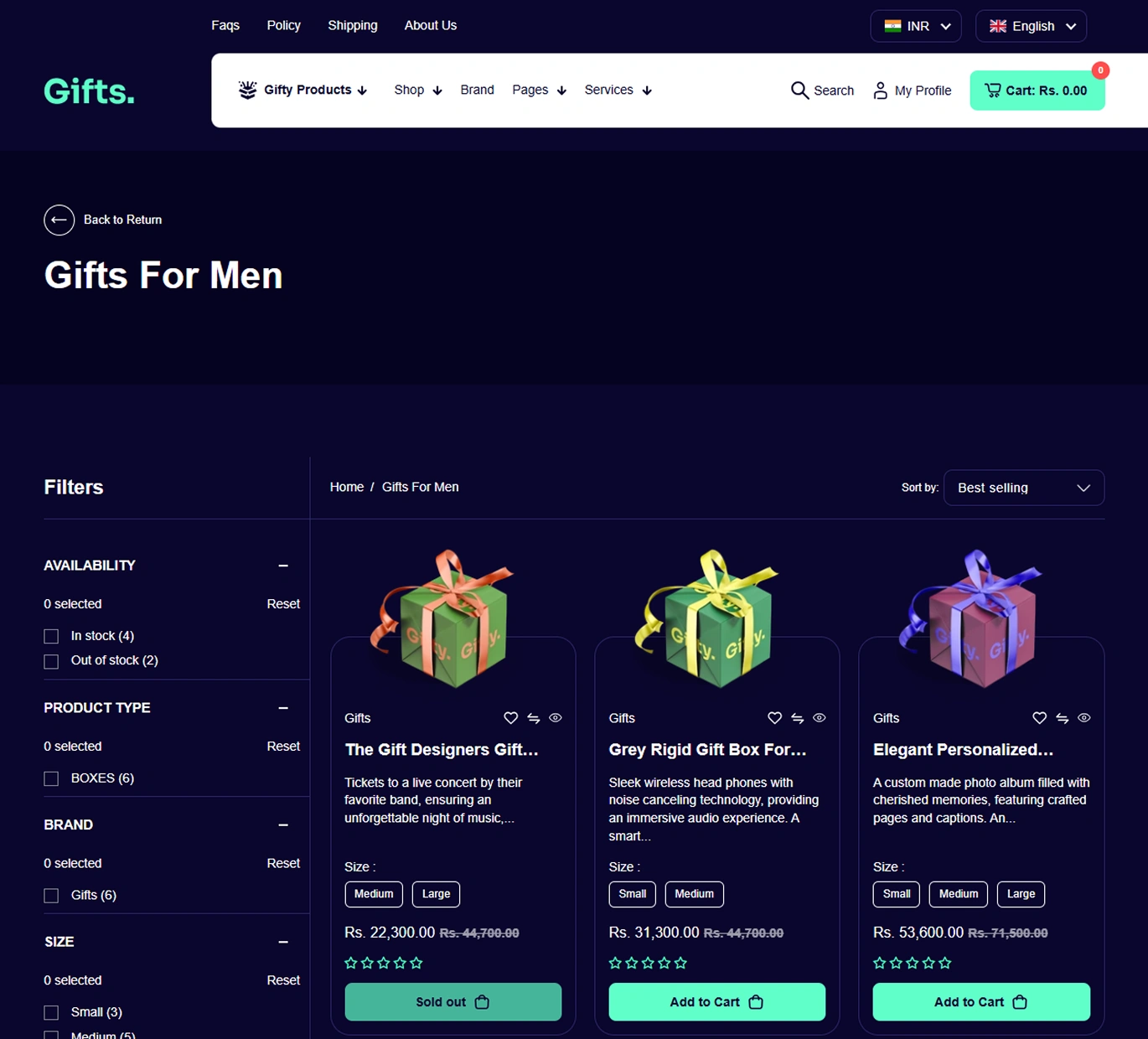 Gifts Shopify Theme - WorkDo