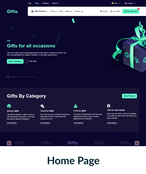 Gifts Shopify Theme