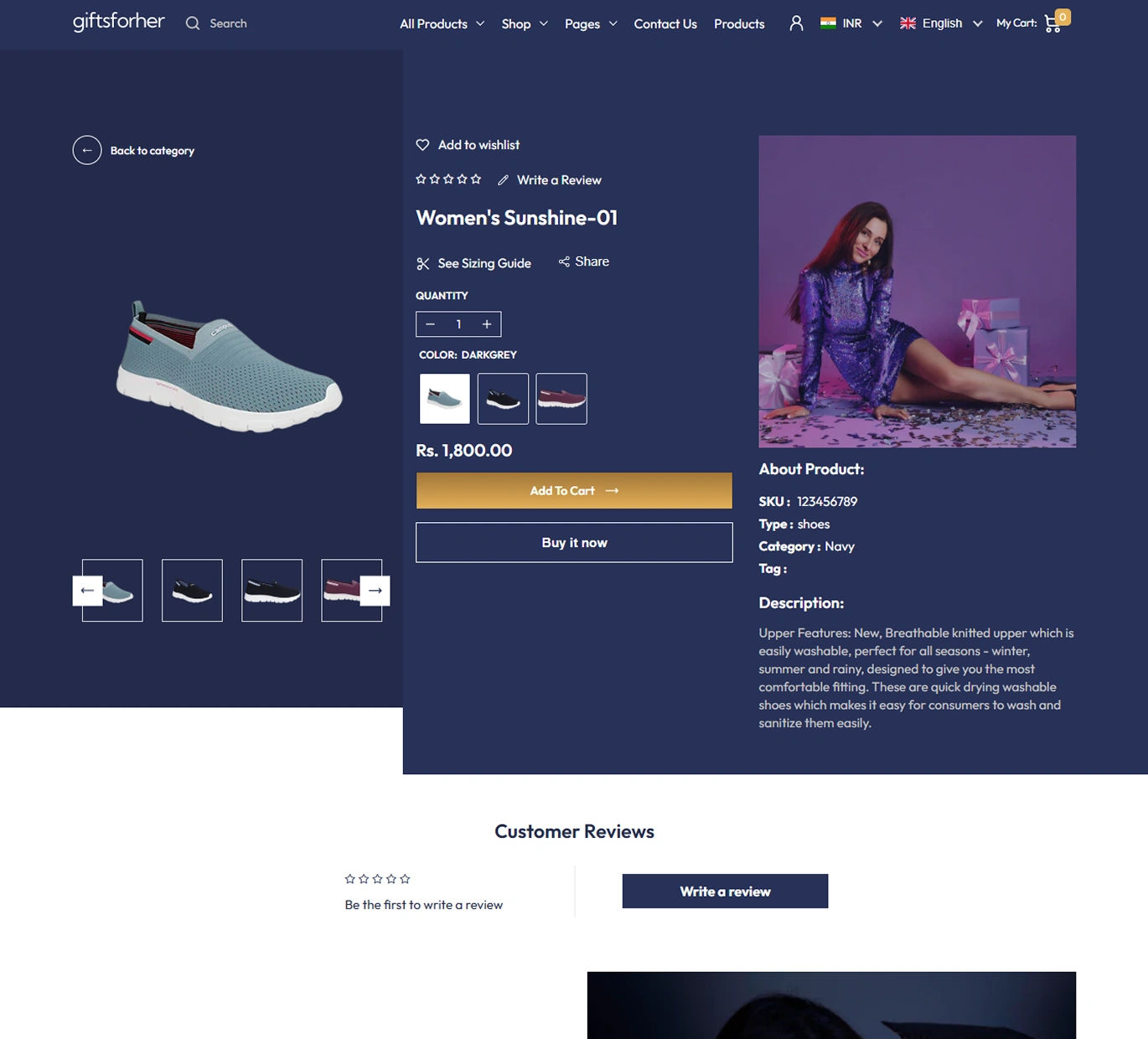 Gifts For Her Shopify Theme - WorkDo