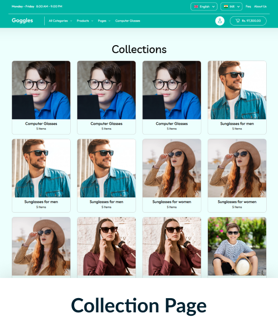 Goggles Shopify Theme