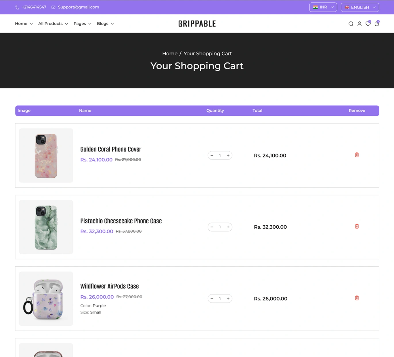 Grippable Shopify Theme - WorkDo