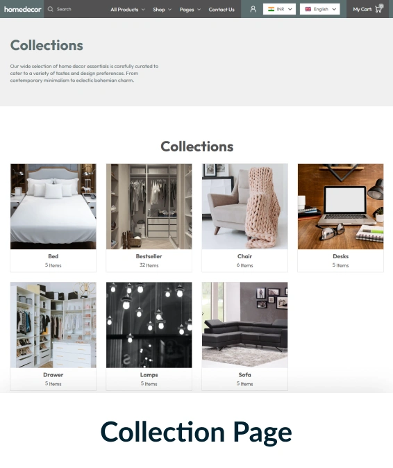 Home Decor Shopify Theme