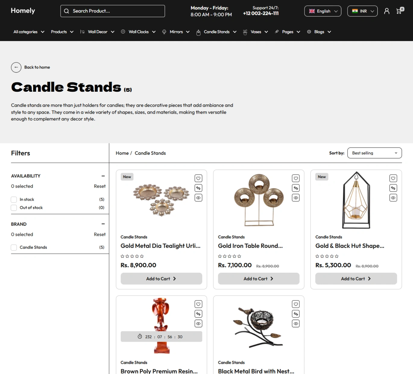 Homely Shopify Theme - WorkDo