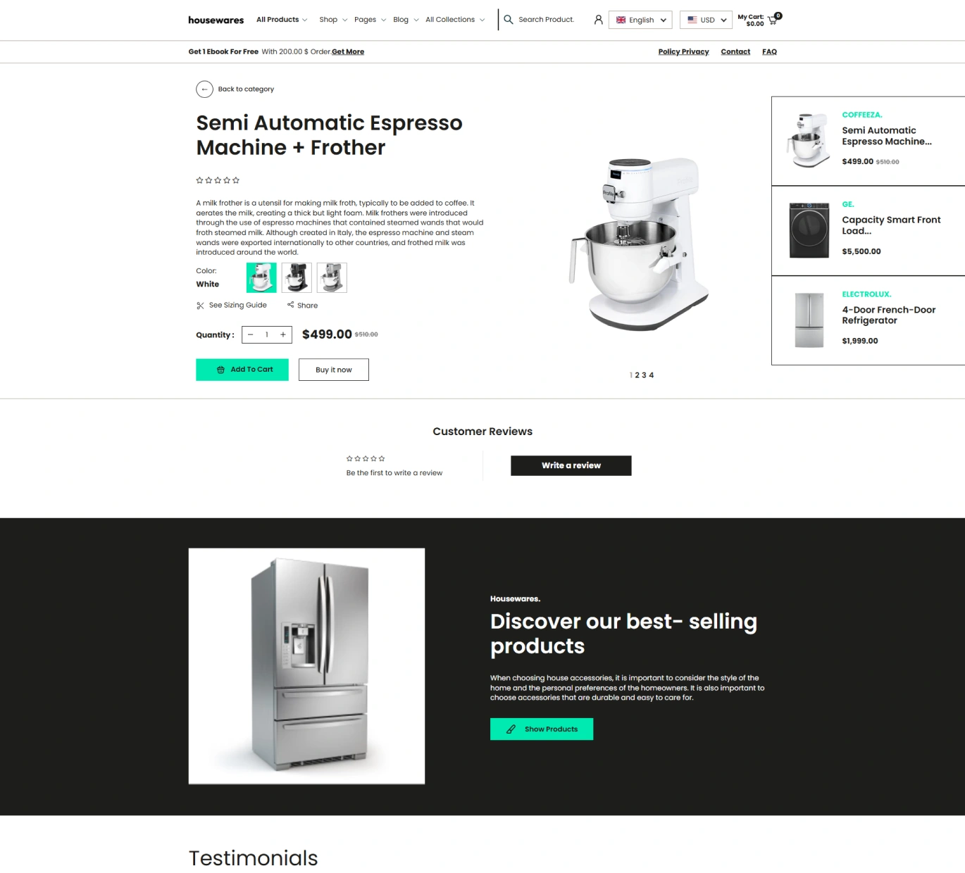 House Wares Shopify Theme - WorkDo