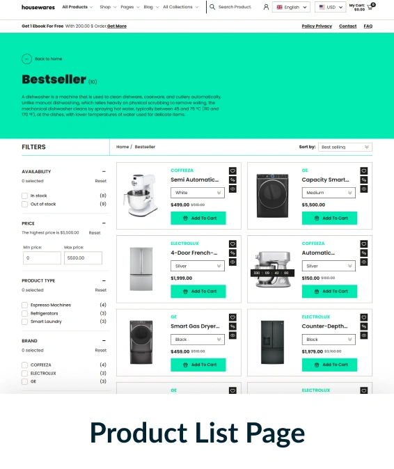 House Wares Shopify Theme