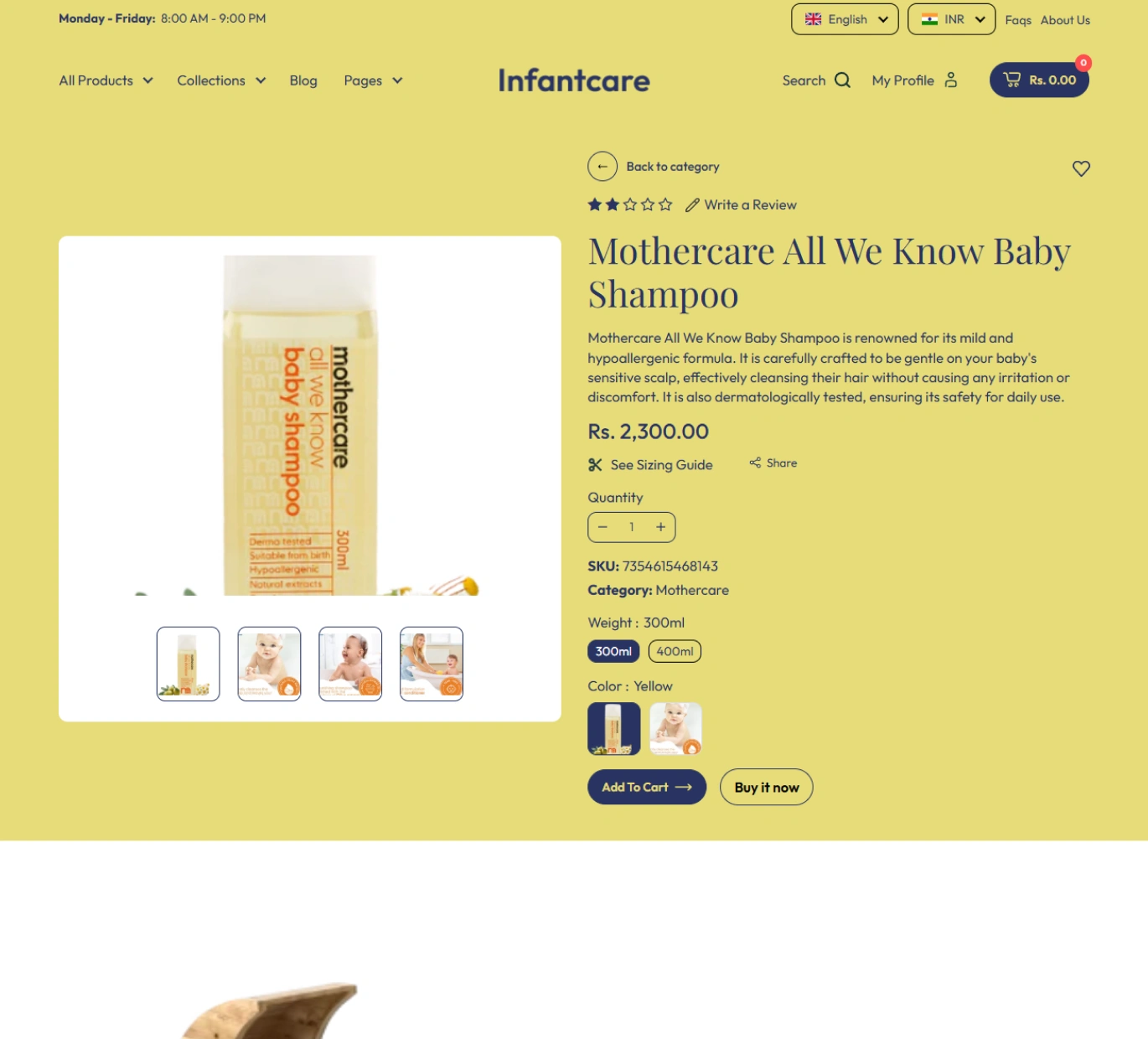 Infantcare Shopify Theme - WorkDo