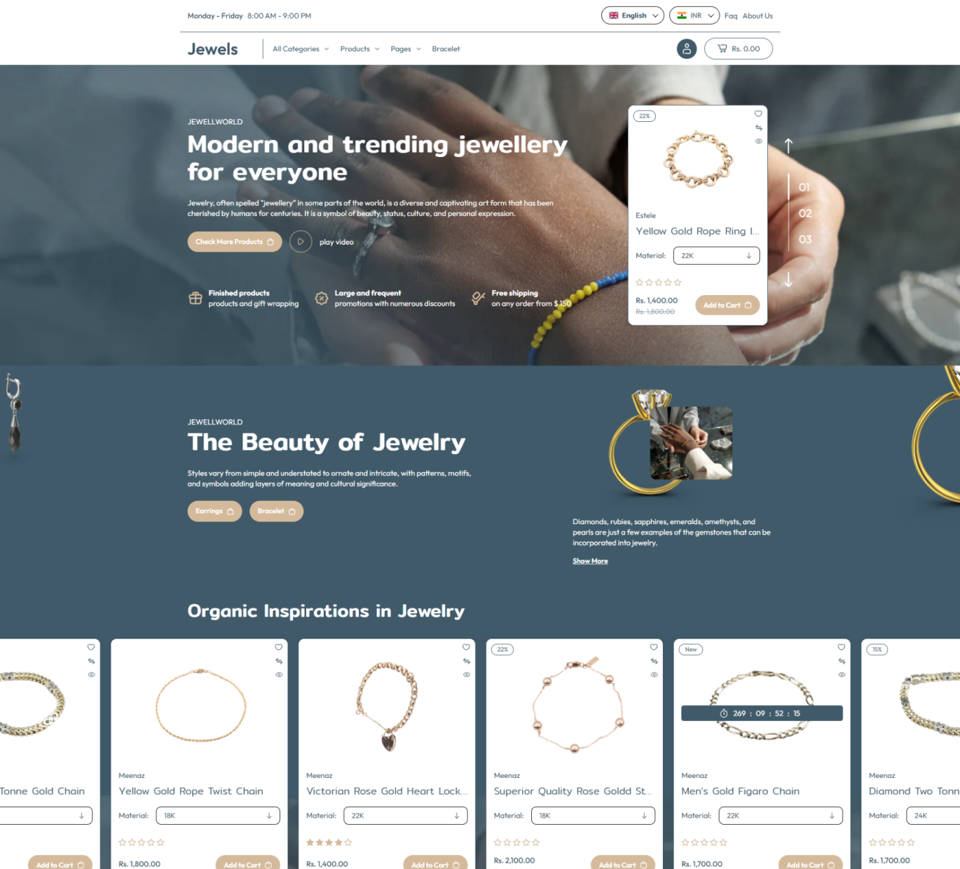 Jewels Shopify Theme - WorkDo