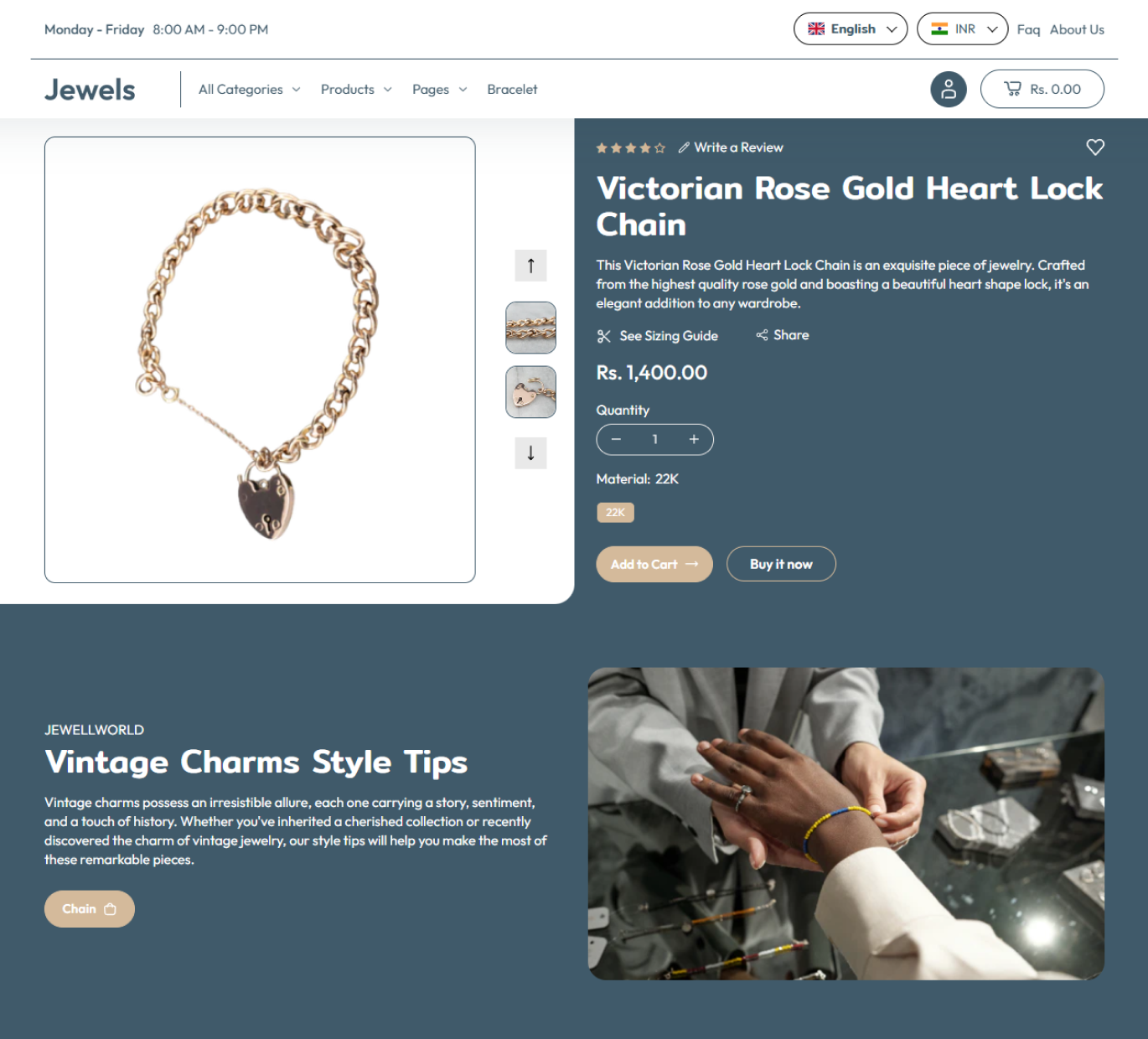Jewels Shopify Theme - WorkDo