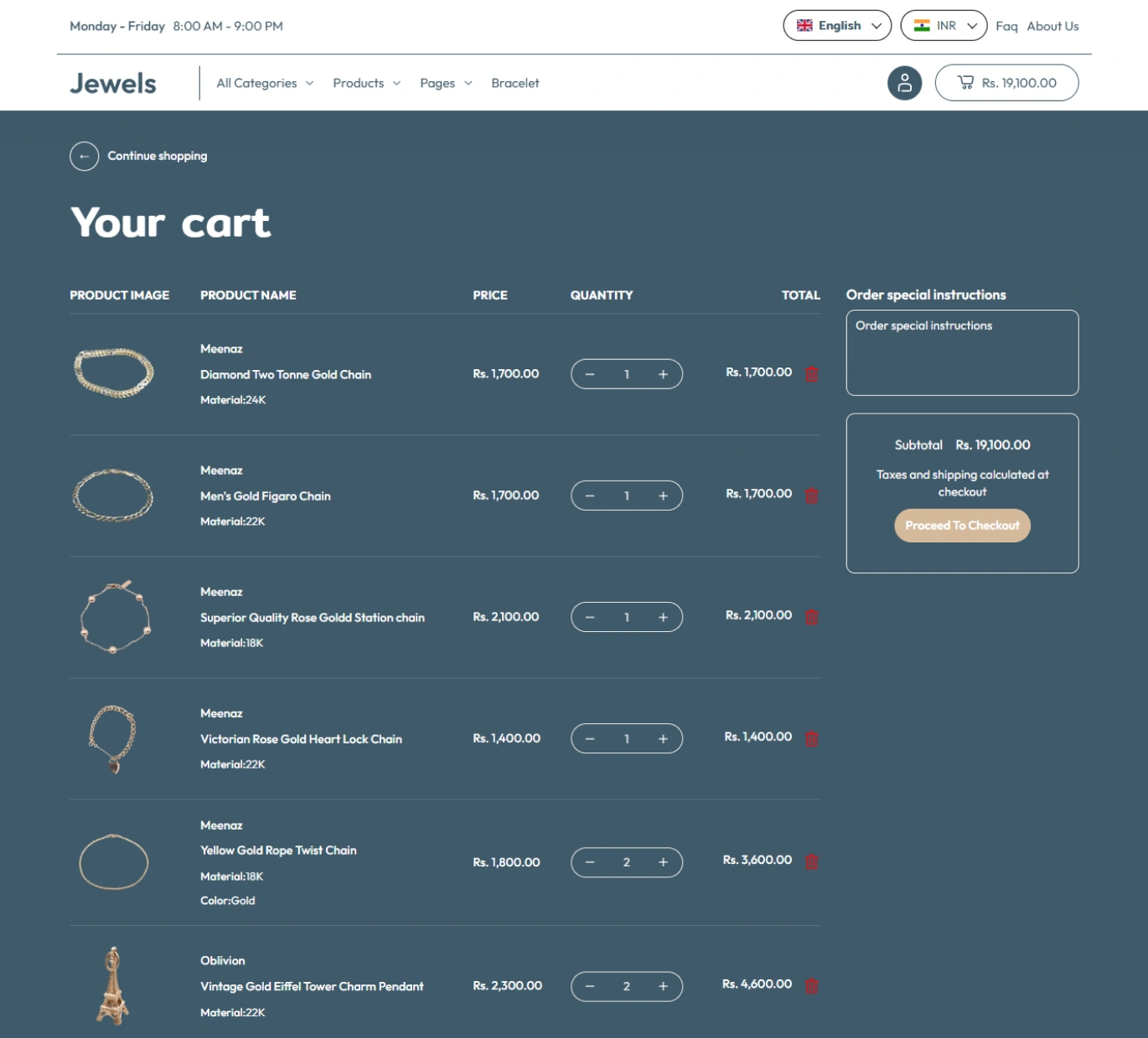 Jewels Shopify Theme - WorkDo
