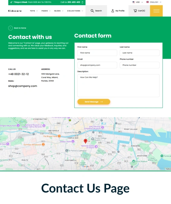 Kidscare Shopify Theme