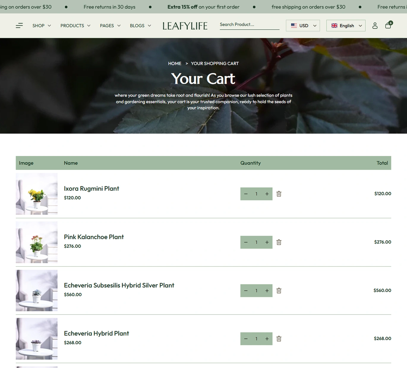 Leafylife Shopify Theme - WorkDo