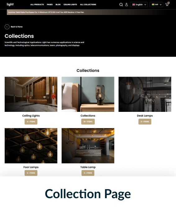 Light Shopify Theme