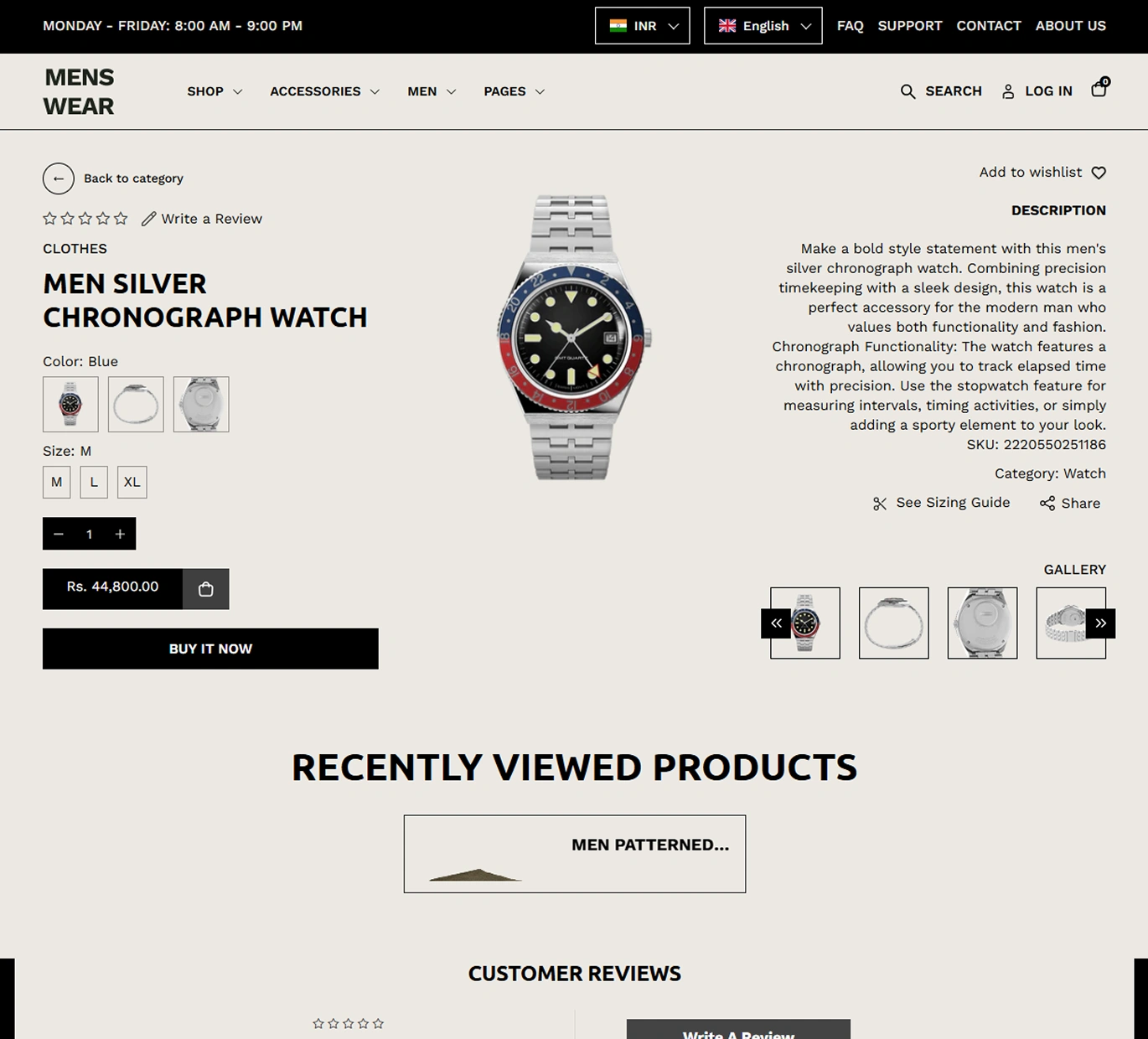 Menswear Shopify Theme - WorkDo