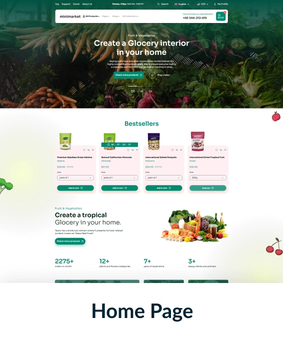 Minimarket Shopify Theme