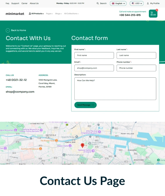 Minimarket Shopify Theme