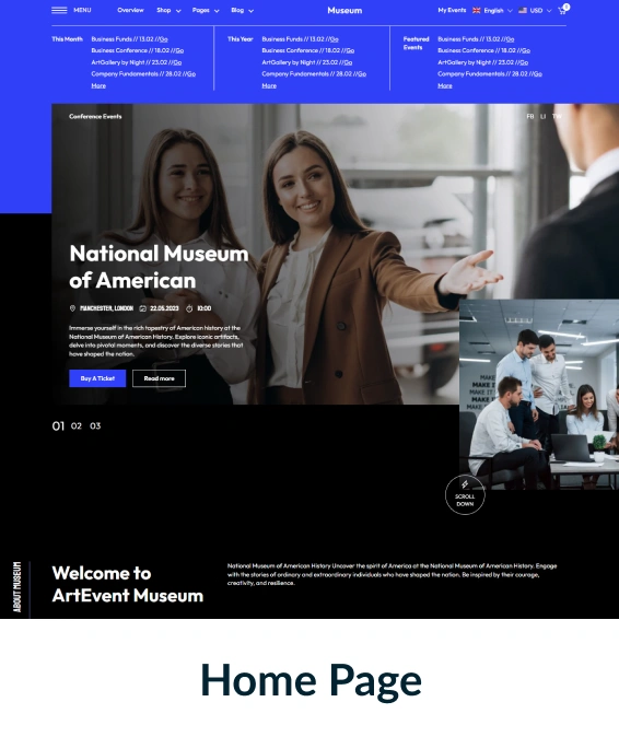 Museum Shopify Theme