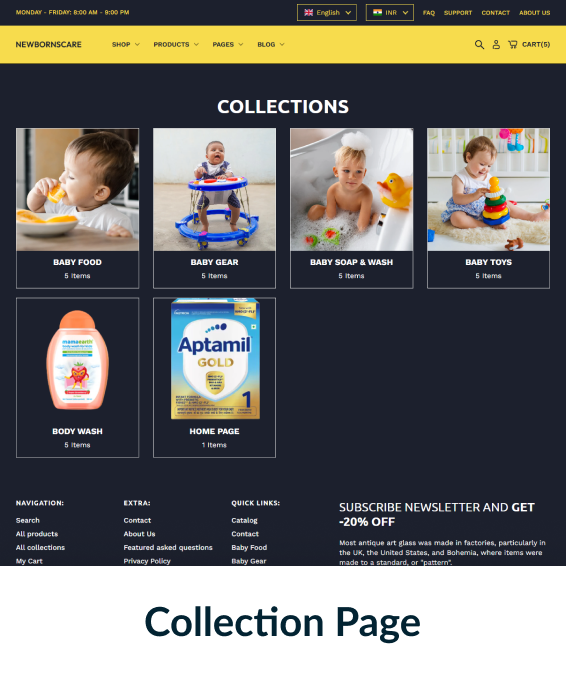 NewBornsCare Shopify Theme