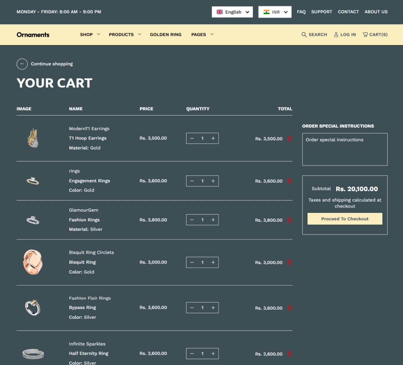 Ornaments Shopify Theme - WorkDo