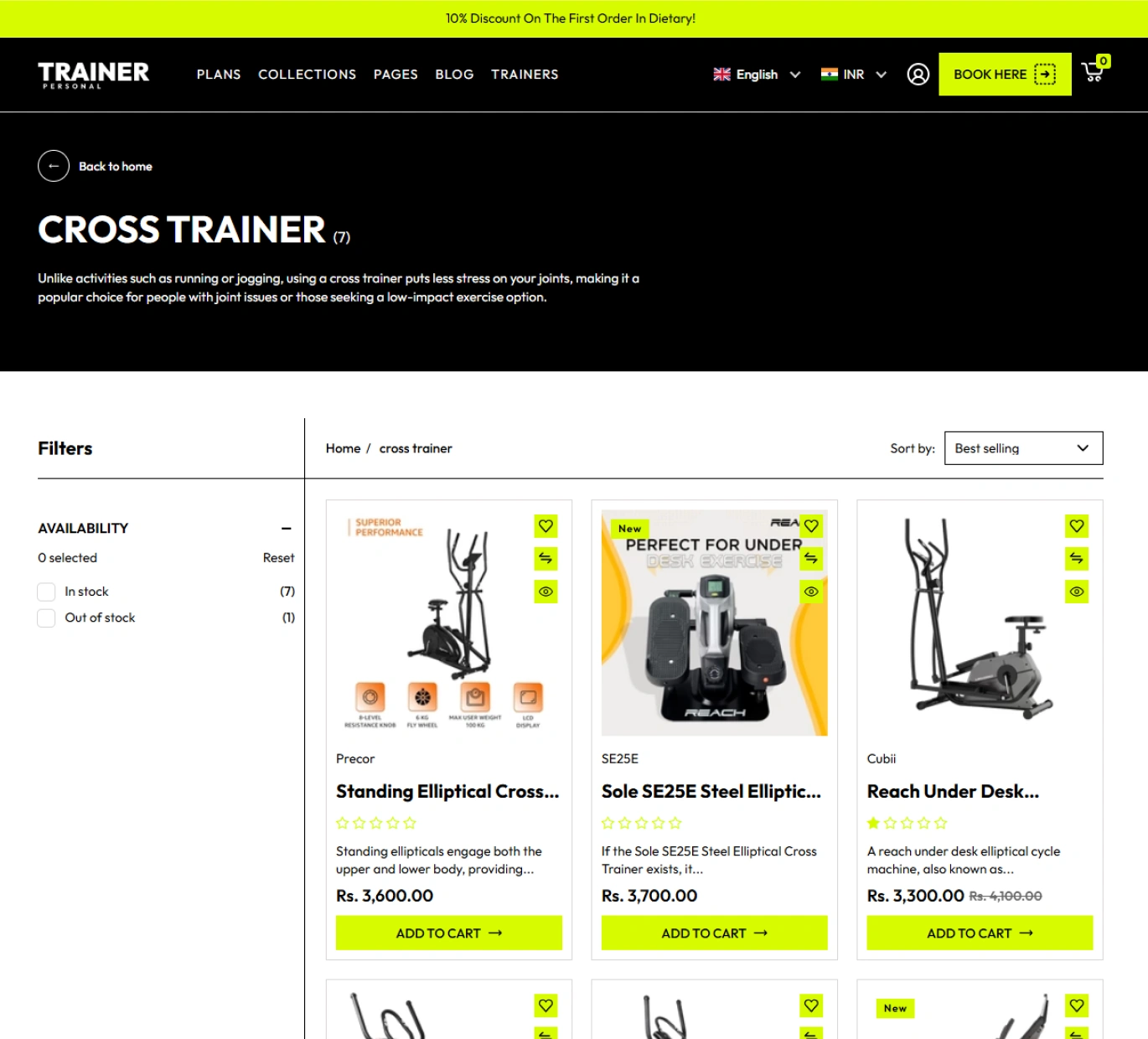 Personal Trainer Shopify Theme - WorkDo