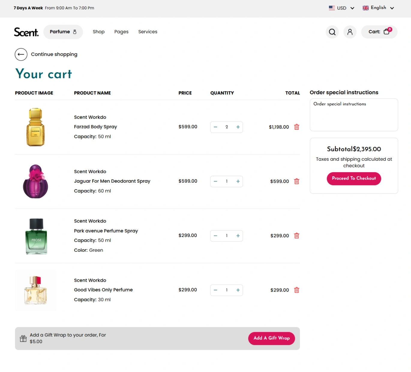 Scent Shopify Theme - WorkDo
