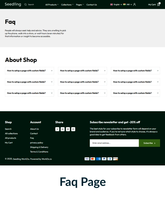 Seedling Shopify Theme