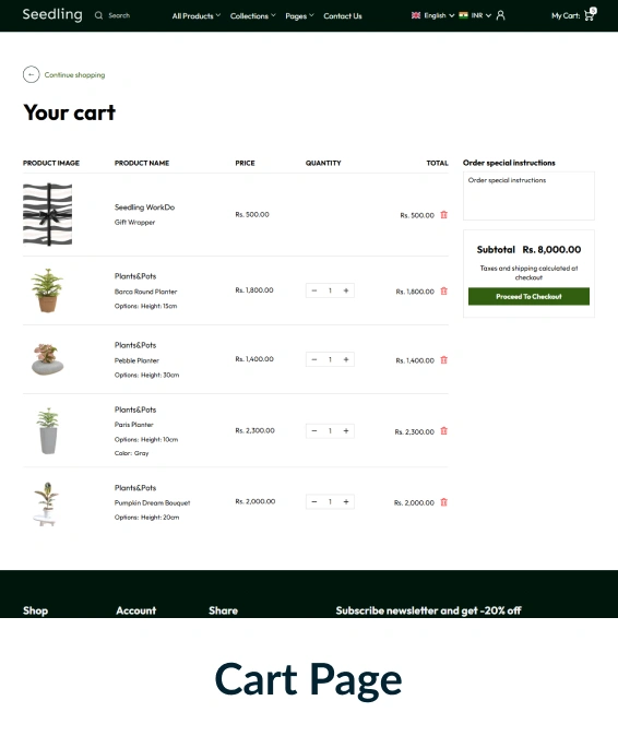 Seedling Shopify Theme