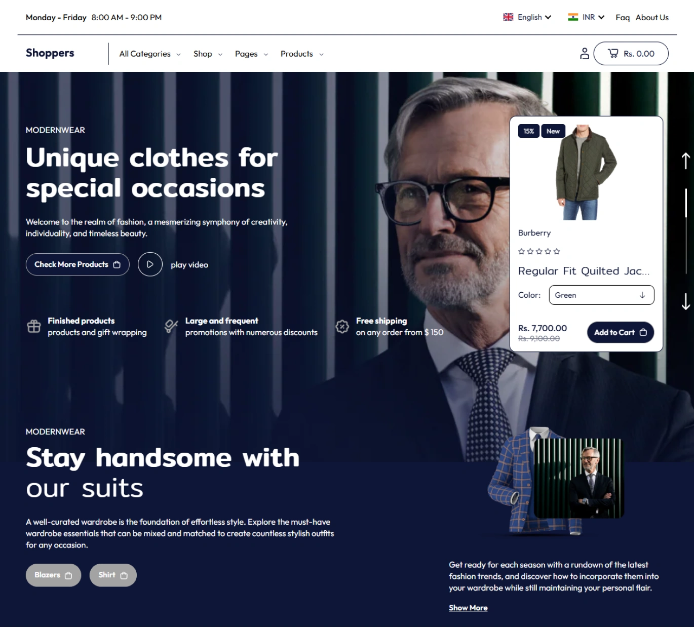 Shoppers Shopify Theme - WorkDo
