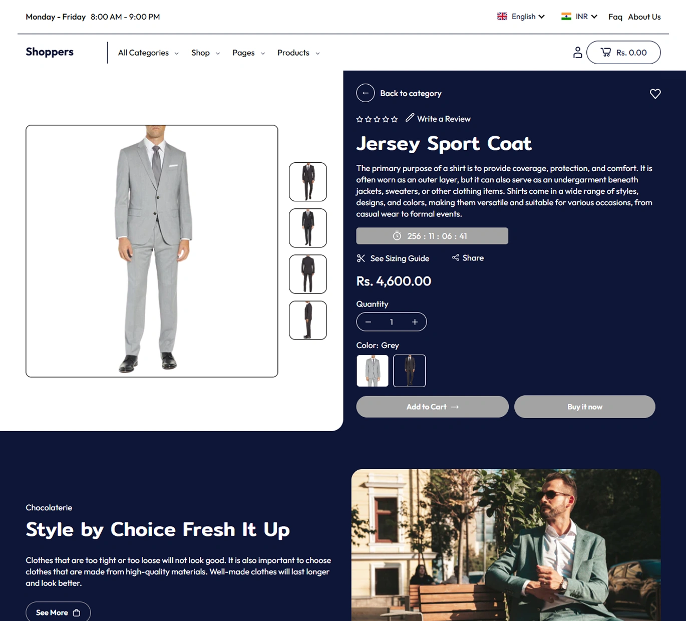 Shoppers Shopify Theme - WorkDo